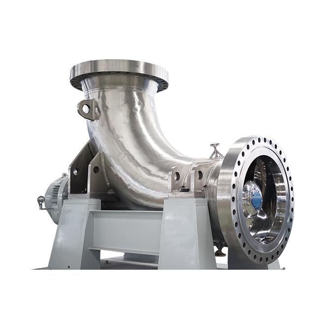 Loop reactor axial flow pump