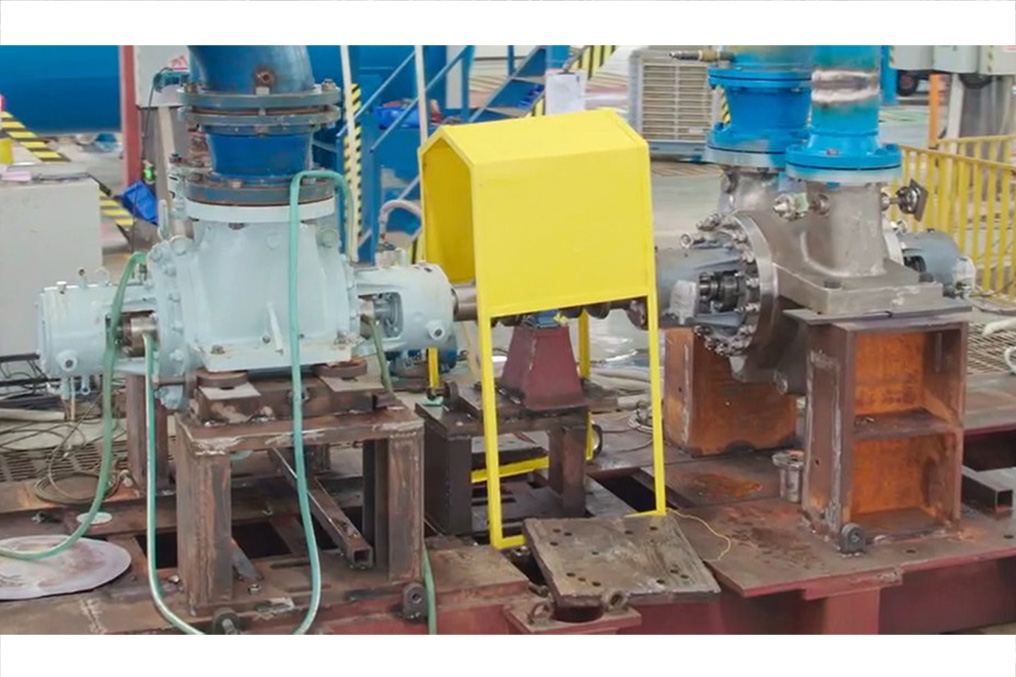 Low temperature methanol washing hydraulic turbine